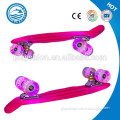 LED light wheels penny board skateboard 22\"